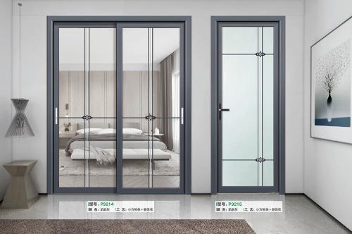 55中窄推拉+平開9214